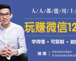 玩赚微信12招:这样玩微信,没钱没人脉也能在家多赚10万-第一资源库