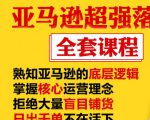 亚马逊超强落地实操全案课程：拒绝大量盲目铺货，日出千单不在话下-第一资源库