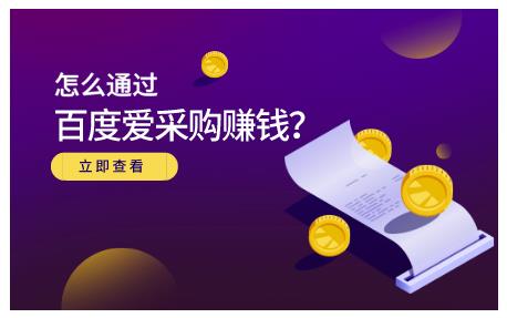大王·怎么通过百度爱采购赚钱,已经通过百度爱采购完成200多万的销量-第一资源库