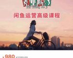 克里斯汀·闲鱼运营高级课程【2022新版】，视频内容非常凝练，适合小白入门-第一资源库