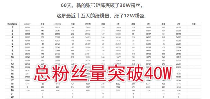 倪叶明·蓝海公众号矩阵项目训练营,0粉冷启动,公众号矩阵账号粉丝突破30w-第一资源库