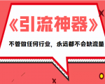 《引流神器》拥有这套系统化的思维，不管做任何行业，永远都不会缺流量（PDF电子书）-第一资源库