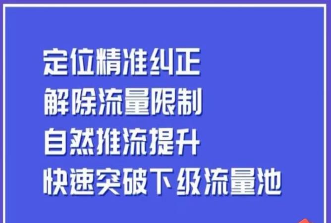 同城账号付费投放运营优化提升,定位精准纠正,解除流量限制,自然推流提升,极速突破下级流量池-第一资源库