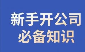 新手开公司必备知识,小辉陪你开公司,合规经营少踩坑-第一资源库