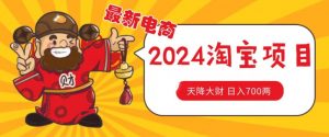 价值1980更新2024淘宝无货源自然流量, 截流玩法之选品方法月入1.9个w【揭秘】-第一资源库