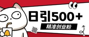 最新抖音引流创业粉,几分钟一个视频,非常暴力,小白直接可上手操作【揭秘】-第一资源库