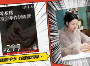 小集电商水晶直播带货课-抖音电商教程-第一资源库
