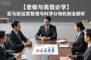 【老板与高管必学】亚马逊运营管理与科学分钱机制全解析-第一资源库