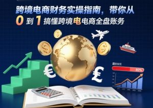 跨境电商财务实操指南,带你从0到1搞懂跨境电商全盘账务-第一资源库