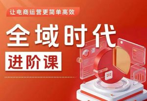 全域时代进阶课,更简单高效的全域投放实操,让电商运营更简单高效(更新0731)-第一资源库