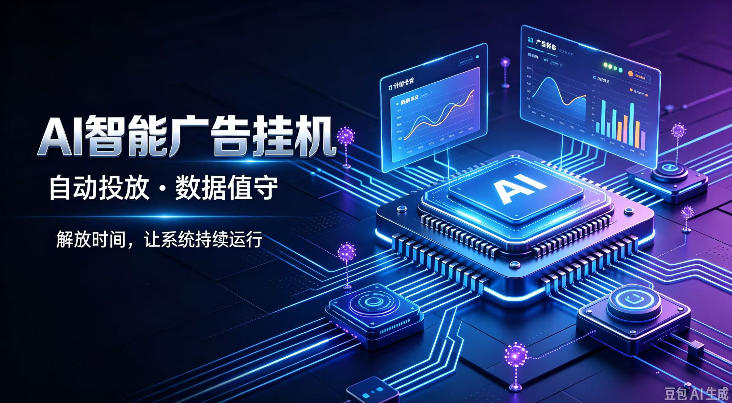 AI智能广告挂G｜全自动广告任务运营项目拆解，解放时间解放双手，让系统持续运行【揭秘】-第一资源库